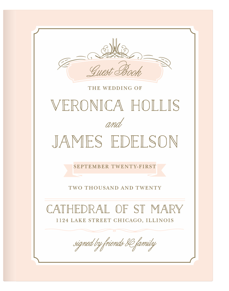 Opulent Frames Guest Book