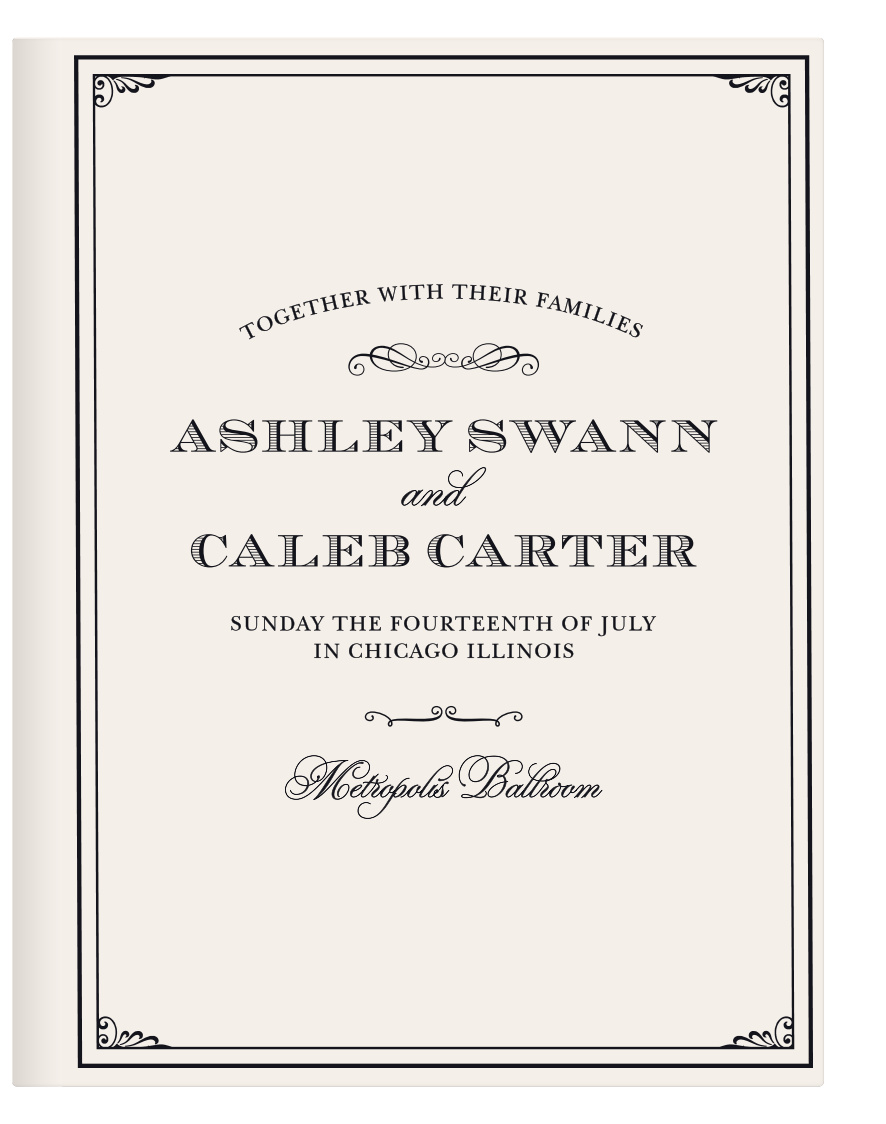 Grand Victorian Guest Book