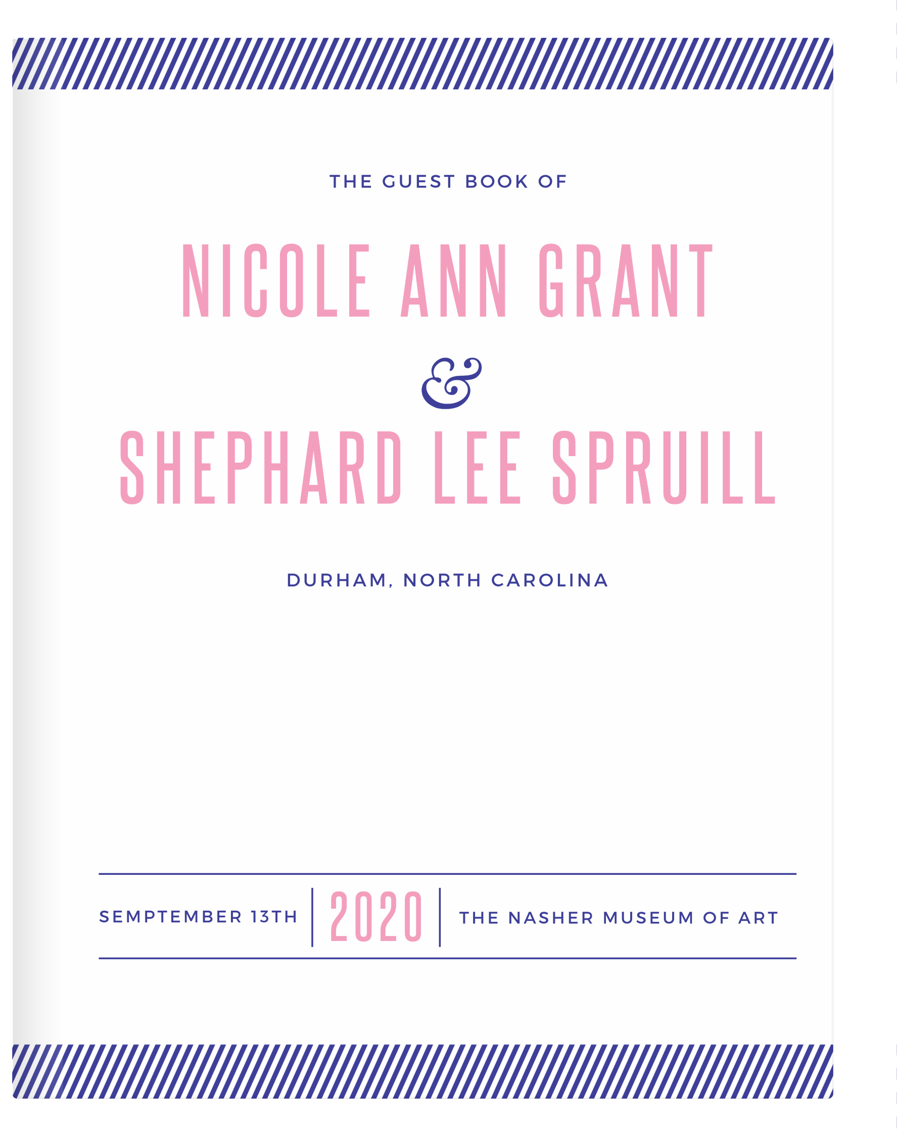 Artful Elegance Guest Book