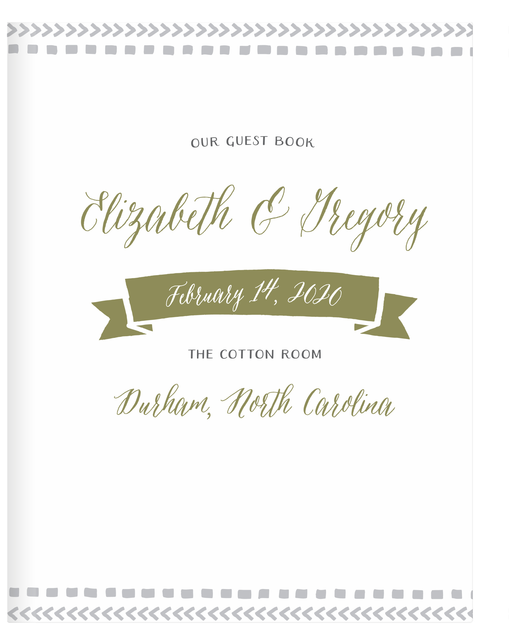 Rustic Tribal Guest Book