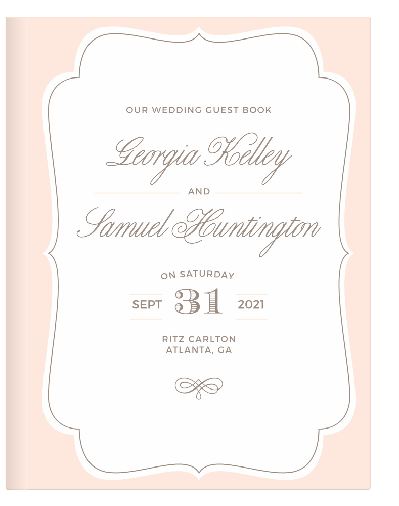 Vintage Frame Guest Book