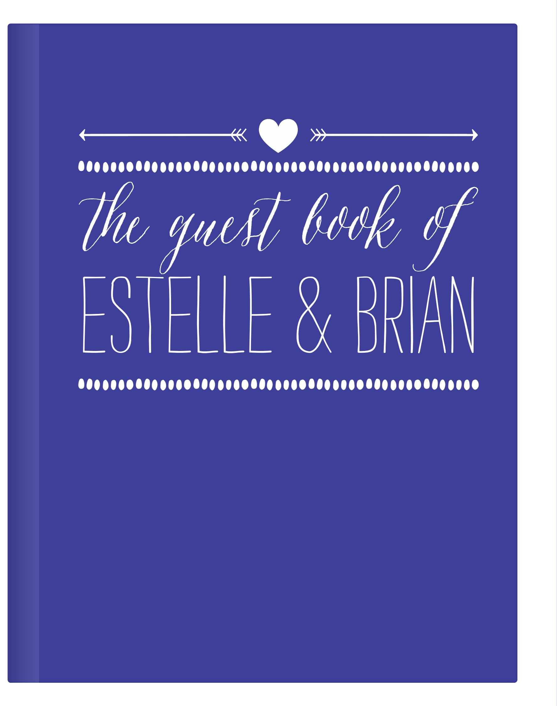 Playful Poster Guest Book