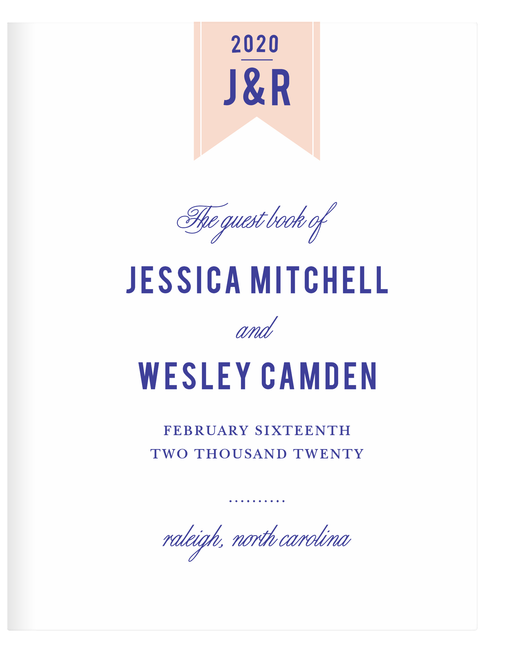 Modern Banner Guest Book