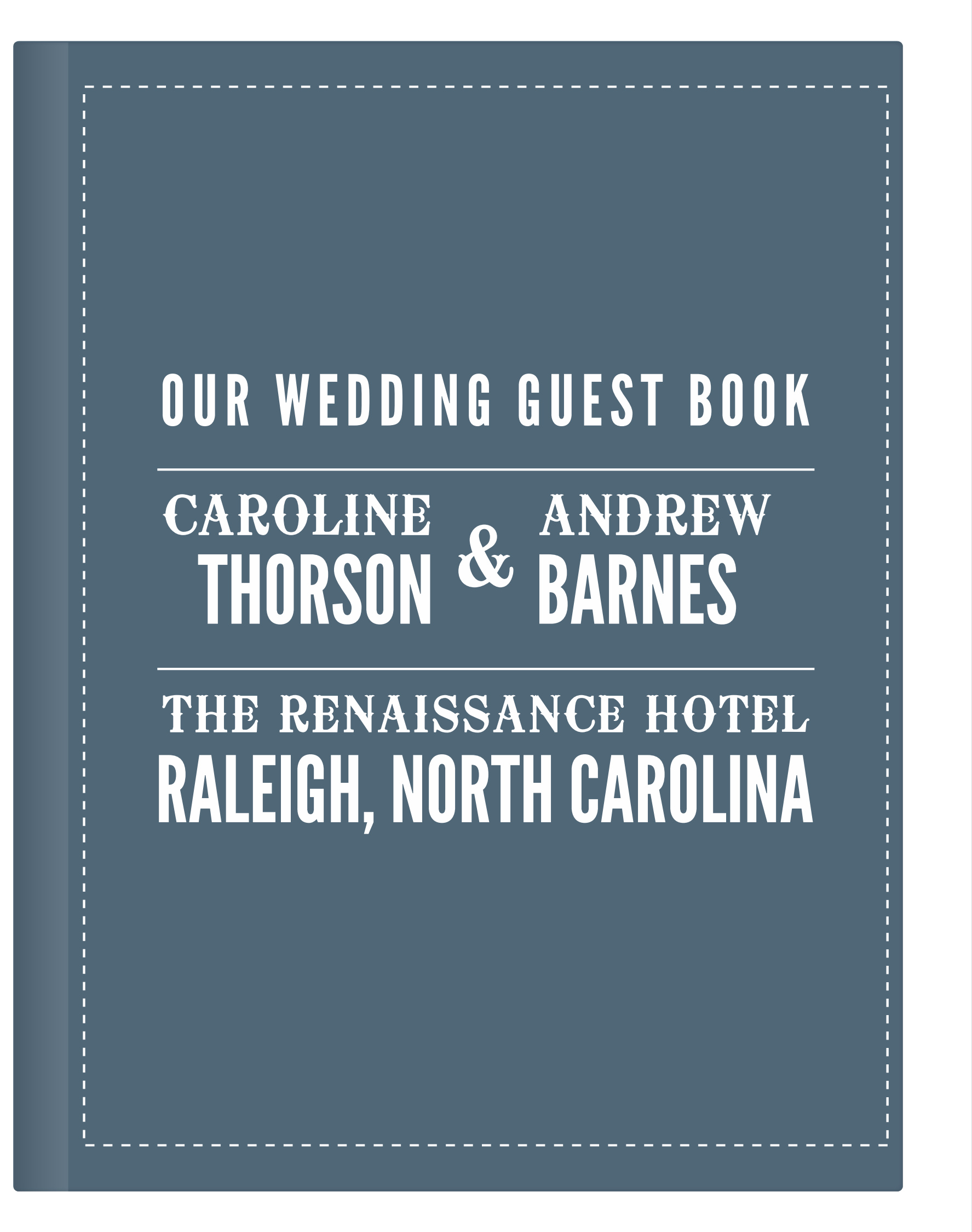 Retro Poster Guest Book