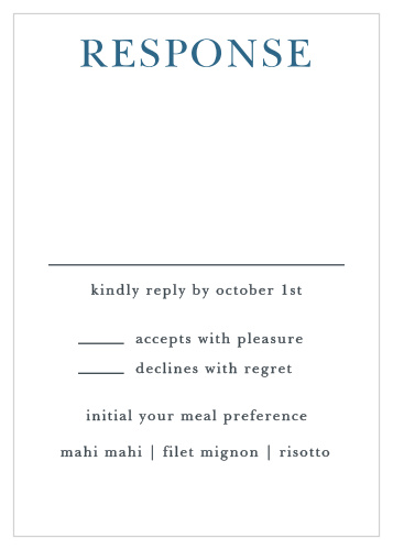 Love Script Response Cards