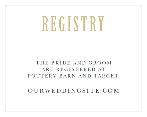 Polaroid Story Registry Cards