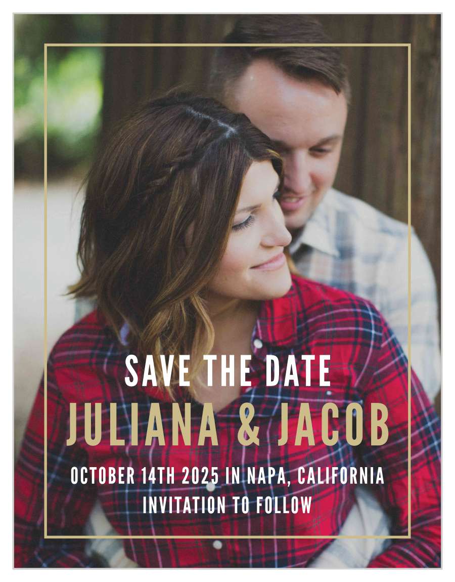 Modern Appeal Save the Date Magnets