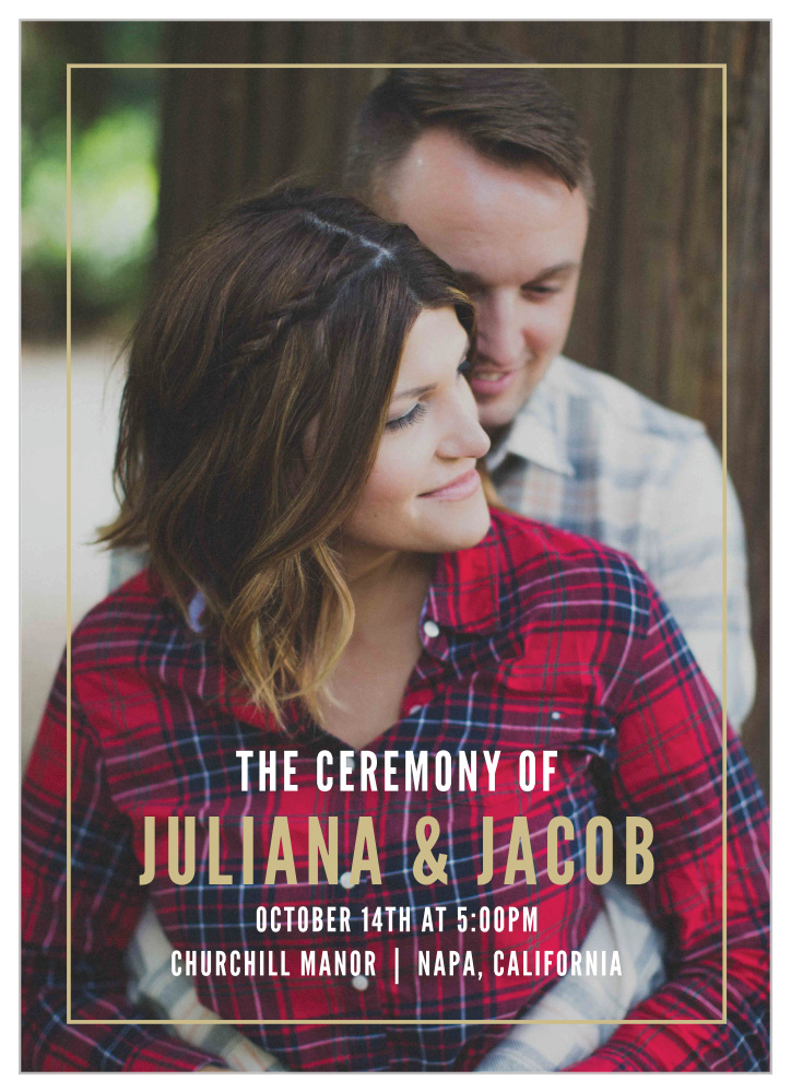 Modern Appeal Wedding Programs
