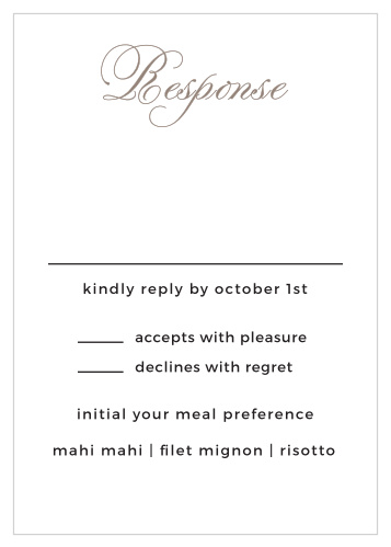 Exquisite Class Response Cards