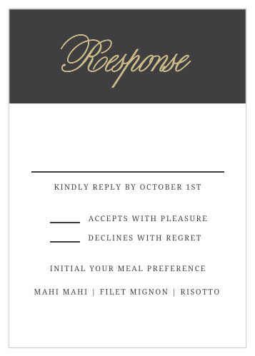 Modern Forever Response Cards