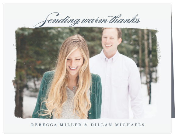 Incredibly Effortless Wedding Thank You Cards