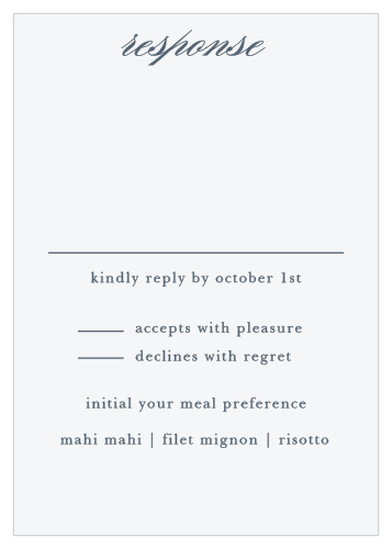 Incredibly Effortless Response Cards