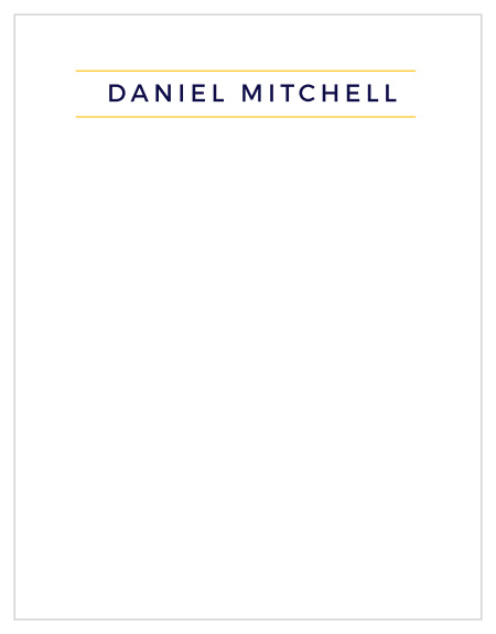 Modern Alignment Business Stationery
