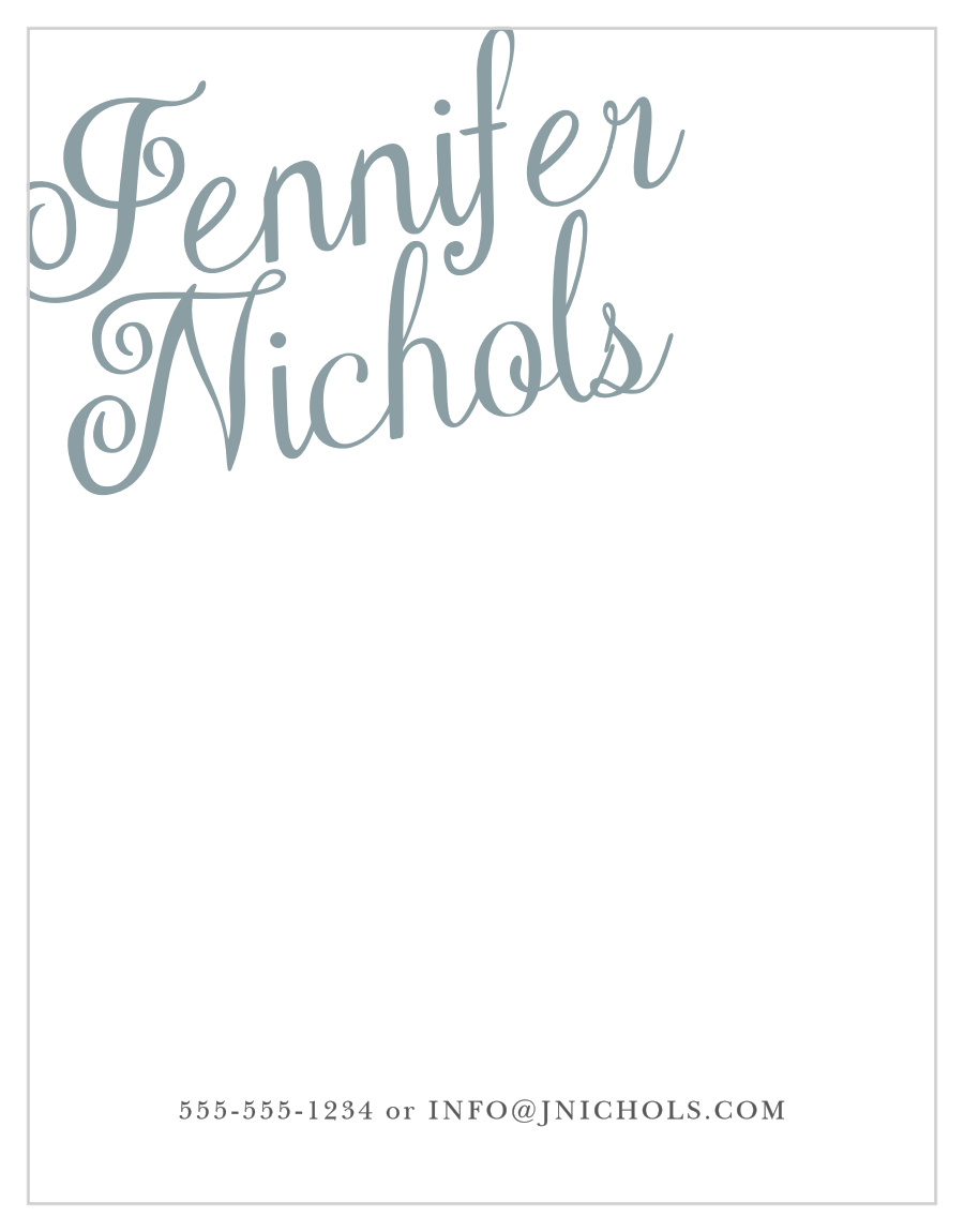 Plain Elegance Business Stationery