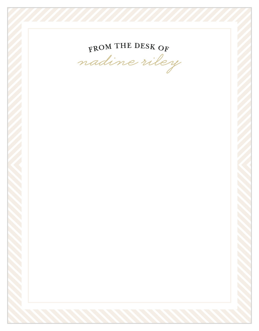 Modern Stripe Business Stationery