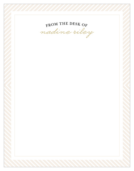 Modern Stripe Business Stationery