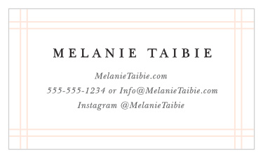 Simple Frame Business Cards