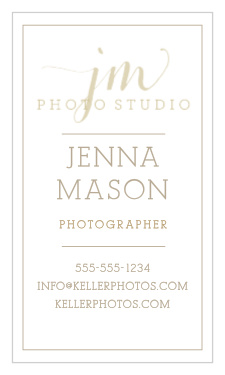Custom Logo Business Cards