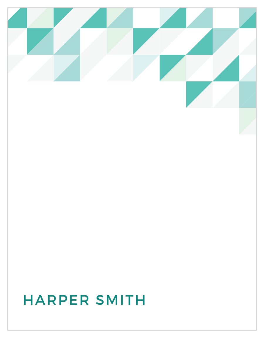 Chic Geometric Business Stationery