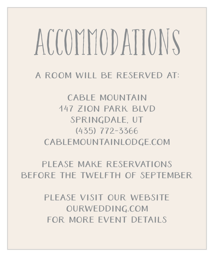 Starfish Beach Accommodation Cards
