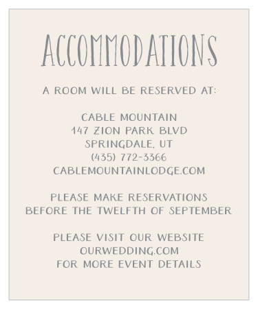 Starfish Beach Accommodation Cards