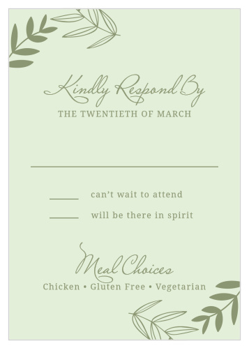 Secret Garden Response Cards