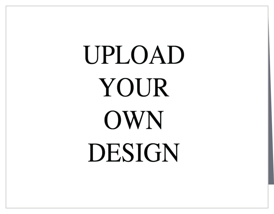 Upload Your Own Landscape Bridal Shower Thank You Cards