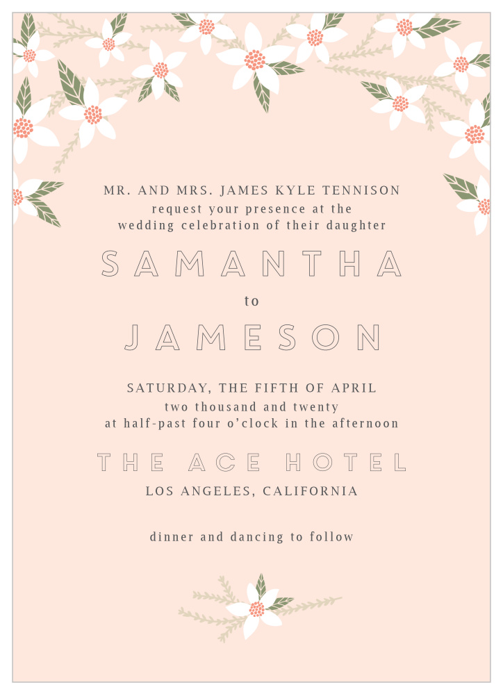 Darling Daisies Wedding Invitations