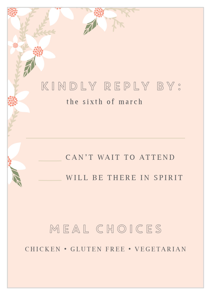 Darling Daisies Response Cards