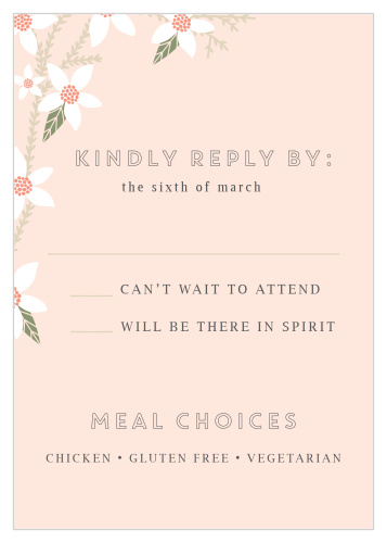 Darling Daisies Response Cards