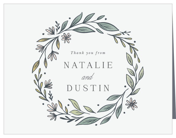 Classic Gerber Daisy Wedding Thank You Cards