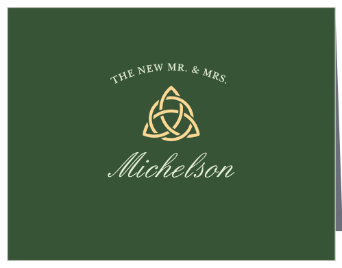Celtic Dream Wedding Thank You Cards