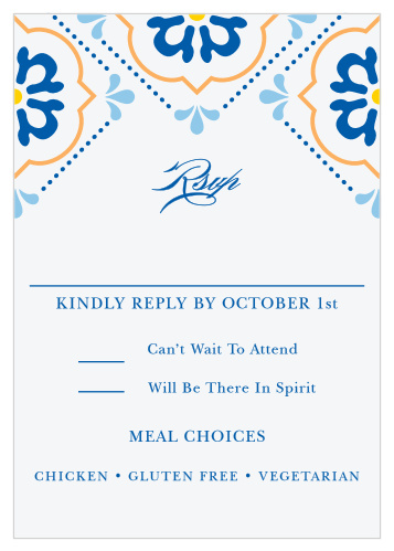 Spanish Tile Response Cards