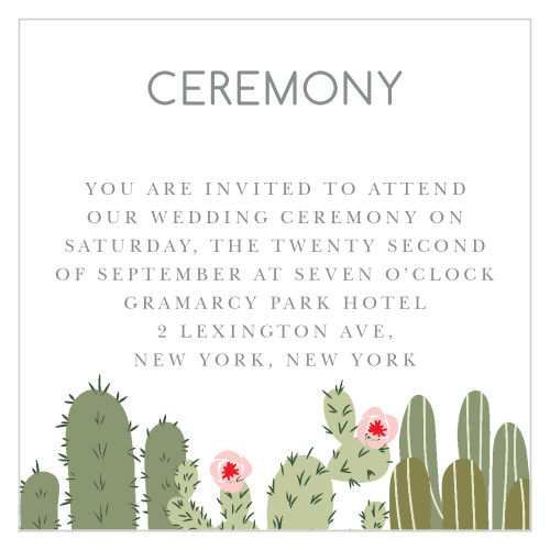 Prickly Pear Ceremony Cards