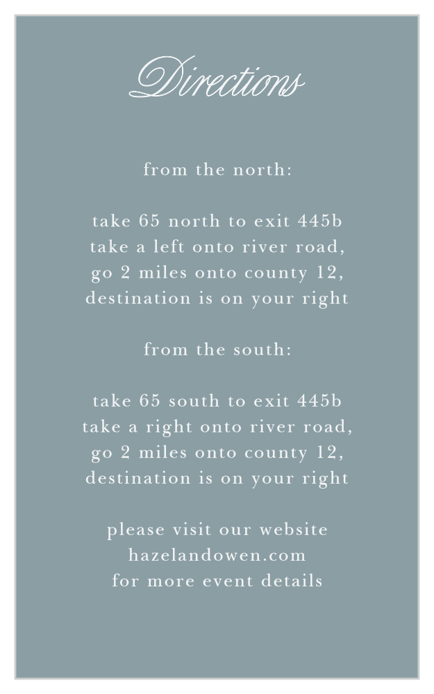 Golden Gate Direction Cards