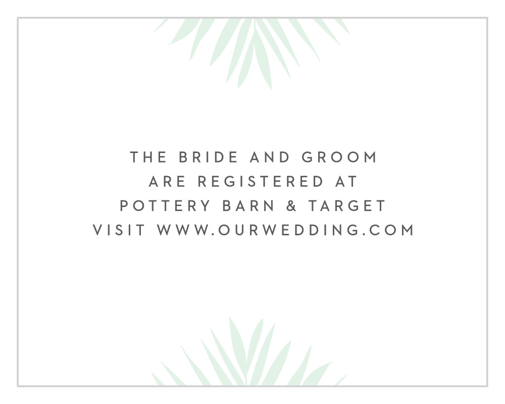 Palm Beach Registry Cards