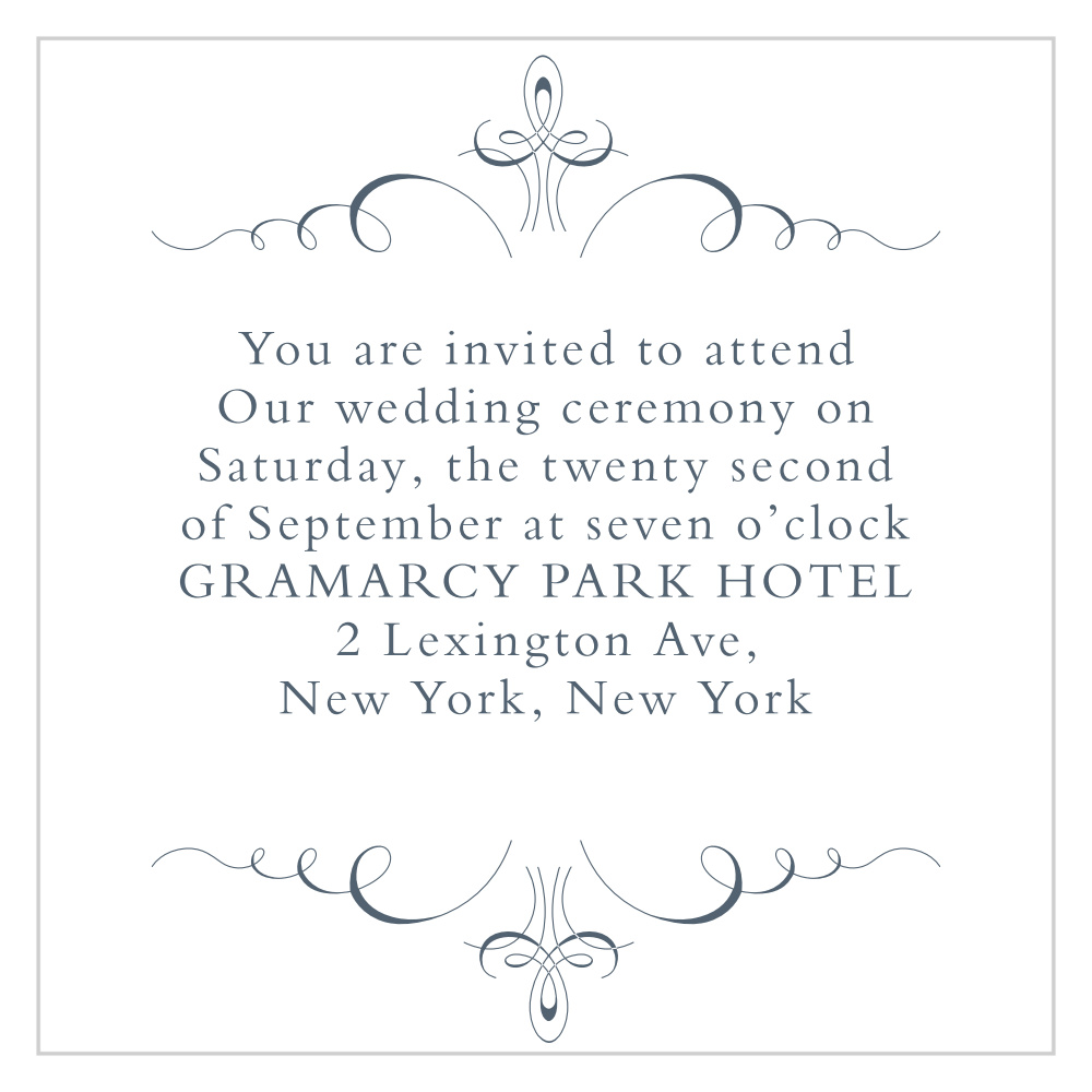Old World Winery Ceremony Cards