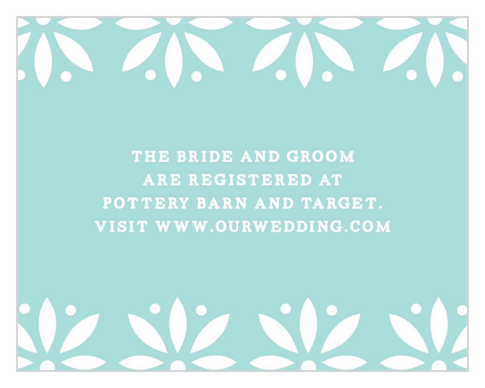 Papel Picado Registry Cards