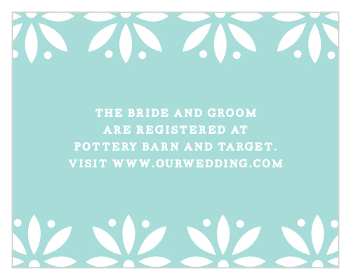 Papel Picado Registry Cards