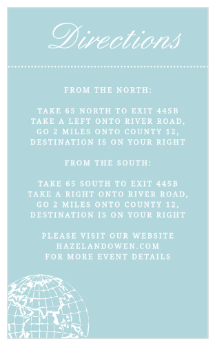 Bon Voyage Direction Cards