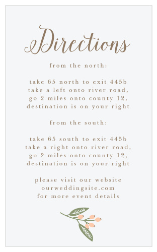 Springtime Berries Direction Cards