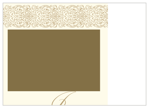 The Vintage Gilded holiday card is beautifully charming and timeless. Show and tell your family and friends to have a happy holiday with this gorgeous card!
