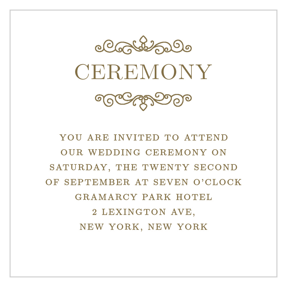 Caribbean Palm Ceremony Cards
