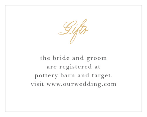 Golden Gate Foil Registry Cards