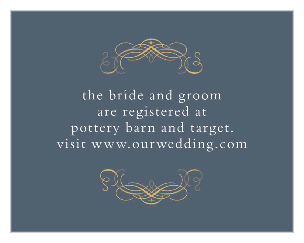 Old World Winery Foil Registry Cards