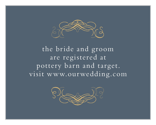 Old World Winery Foil Registry Cards