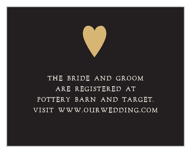 Lady Luck Foil Registry Cards