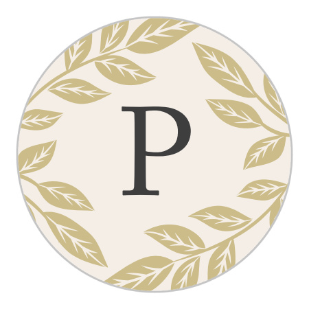 Lovely Laurel Wedding Stickers