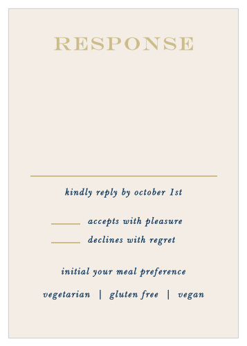 Gorgeous Geode Response Cards