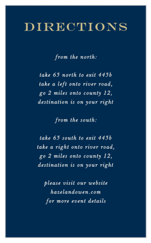 Gorgeous Geode Direction Cards